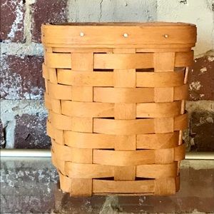 Longaberger Small Spoon Basket w/Liner